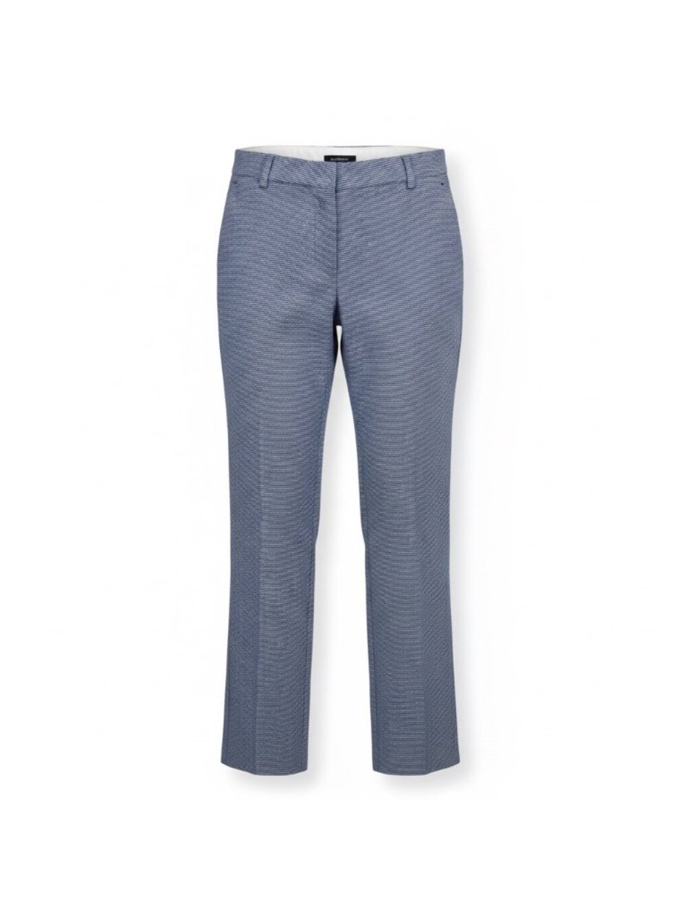 Ann Taylor Womens Blue Stretch Trousers Patterned Size 8